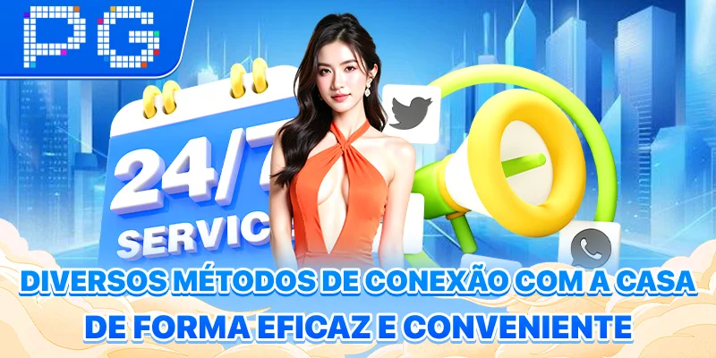 Diversos métodos de conexão com a casa de forma eficaz e conveniente